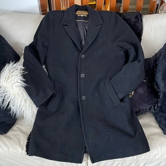 Wool cashmere coat - Picture 1 of 9